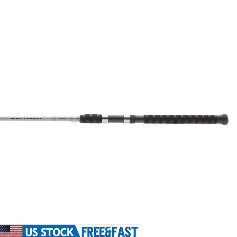 Durable Spin Fishing Rod Saguaro B Series Saltwater Game Fish Application New