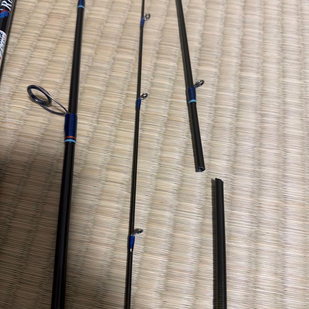 Routers S56UL 56″ Fishing Lure Rod Blue/Black with Rod Case Used