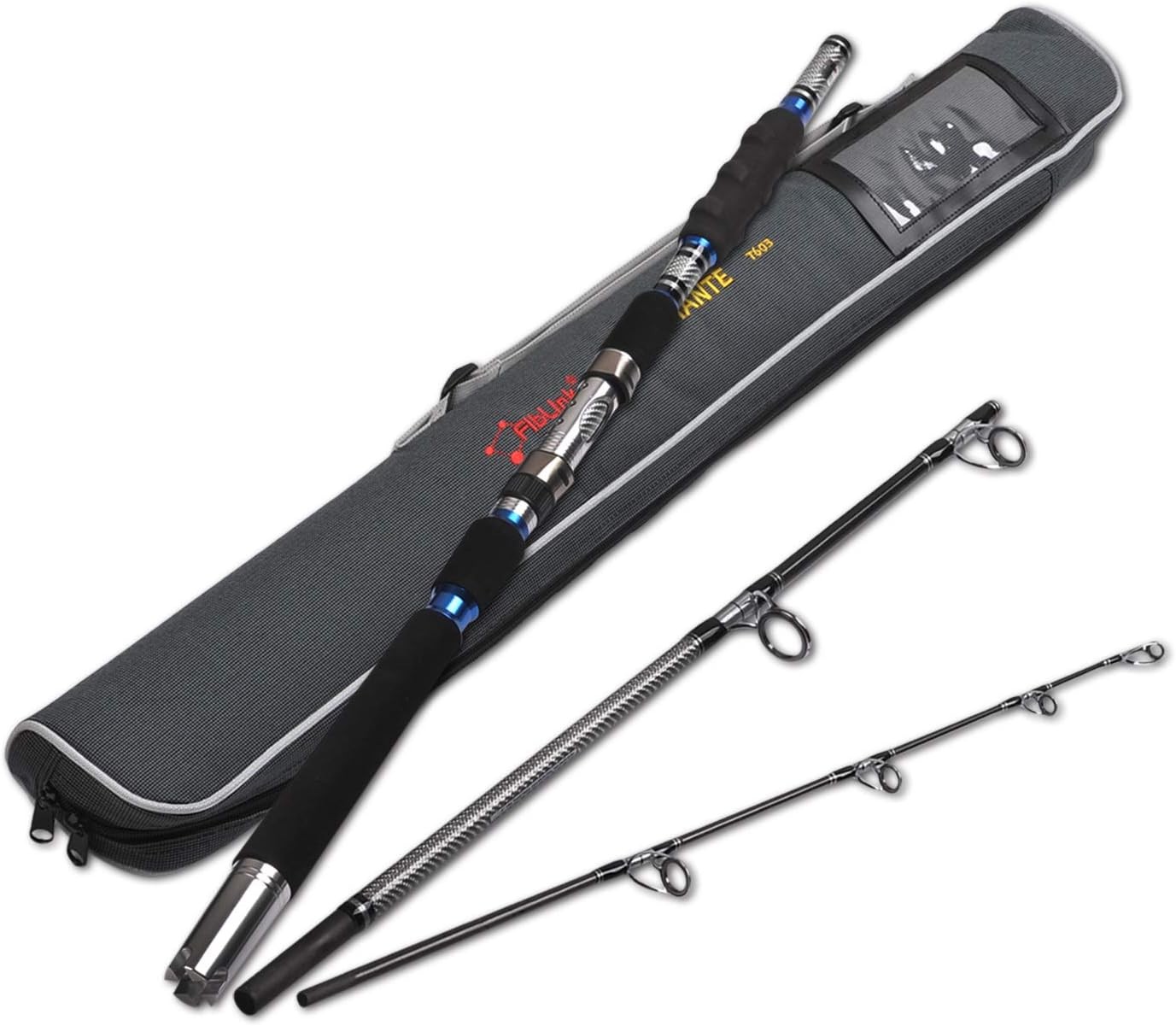 3-Piece Spinning Rod Heavy Spinning Fishing Rod Portable Fishing Rod Graphite