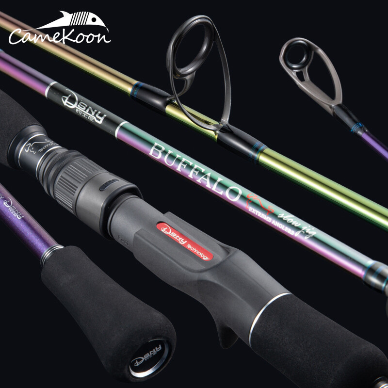 CAMEKOON M ML Power Saltwater Boat Ultralight High Carbon Slow Pitch Jigging Rod