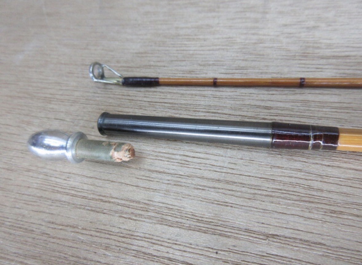 Hardy C.C.de France 61/2 Bamboo Rod Fly Rod Free shipping DDP