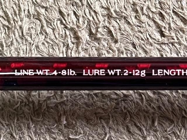 Shimano Scorpion 2601F-4 Baitcast Rod 6ft 4pc for Bass & Seabass Used JDM