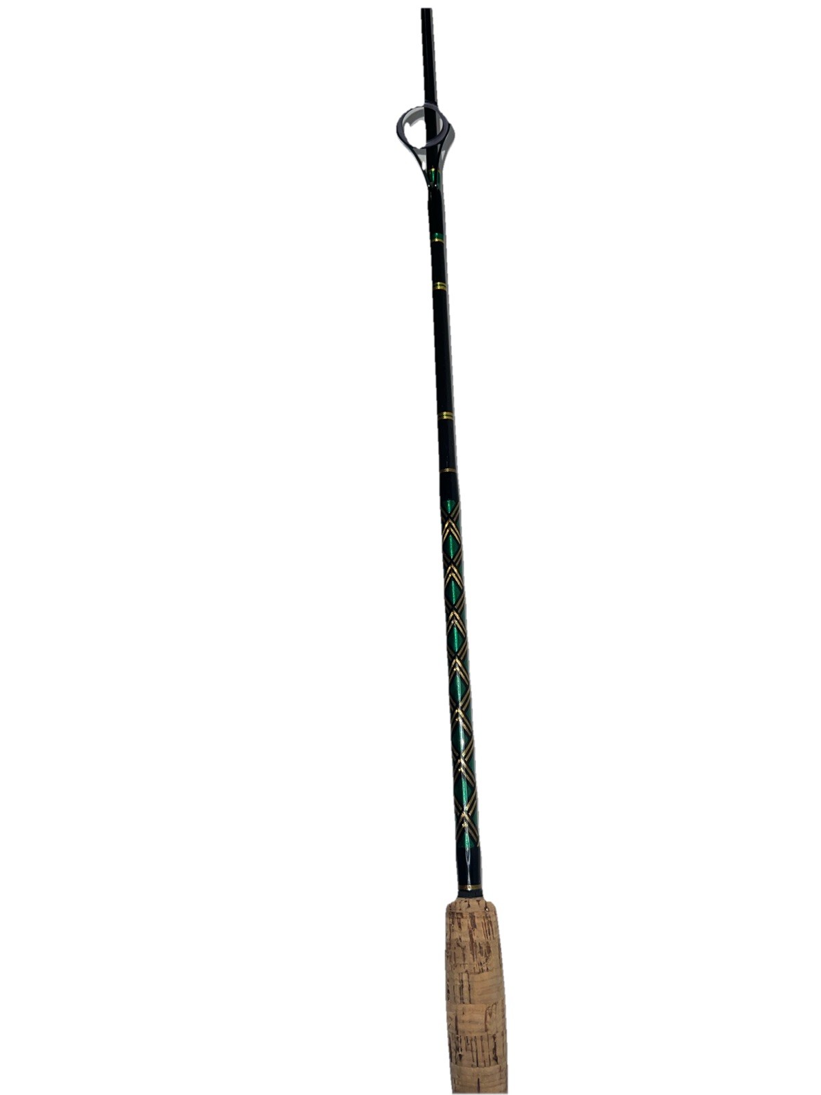 G. Loomis Vintage MB783 CELTIC GREEN SAILORS KNOT GOLD Fishing Rod 6’6 10-17lb