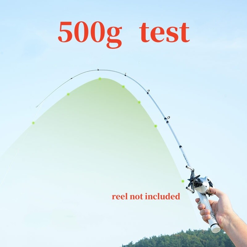Telescopic Fishing Rod Carbon Fiber Rod Travel Stream Pole Lure Weight 1-10g Rod