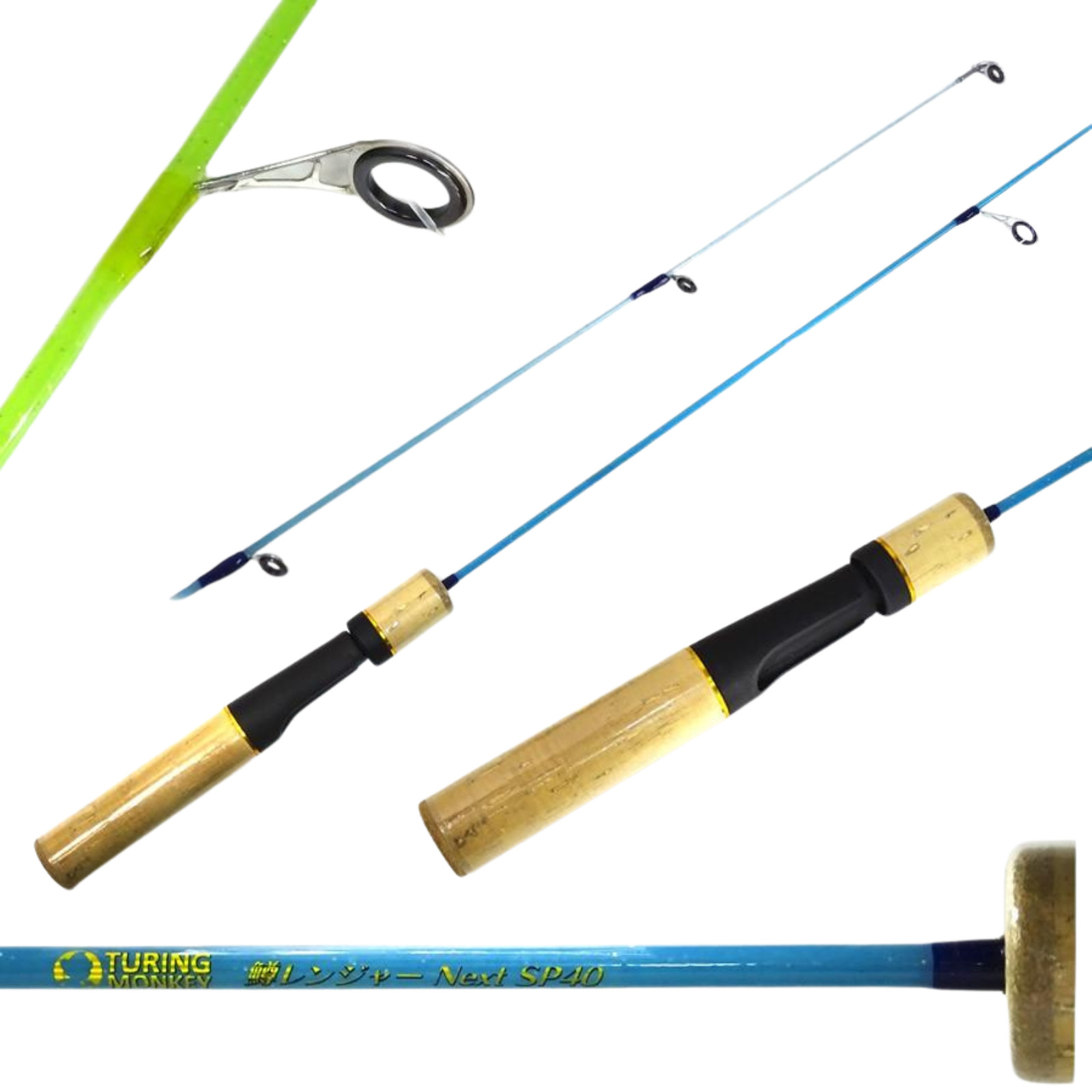 TURINGMONKEY Fishing Rod Trout Ranger Next SP40 Great Glass Solid Select Color