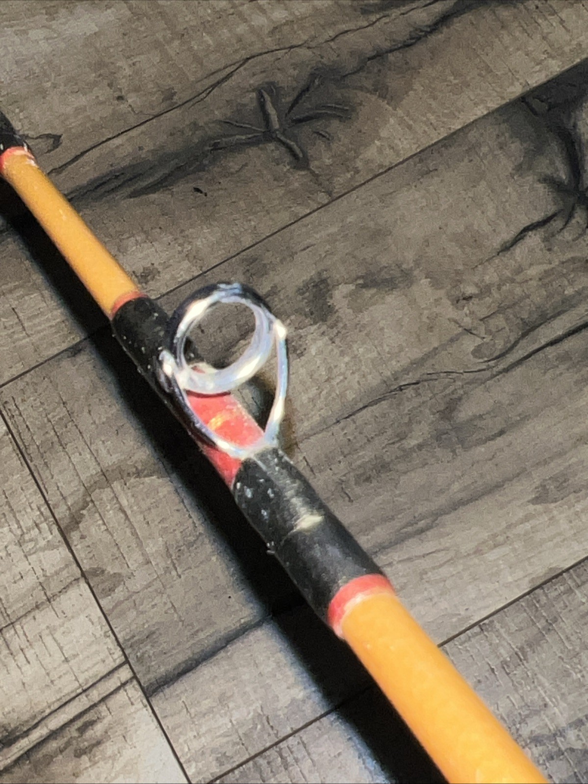 Sabre Classic Stroker 1pc 1661c 6’ Fishing Rod 30-80lb Test, Missing One Guide