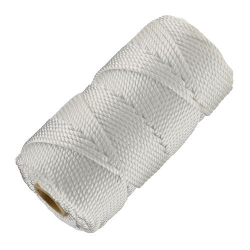 MARINER 100% WHITE NYLON TWINE SIZE 21 1lb MW-21 (CRAPPIE POLE, ROD, TROTLINE)