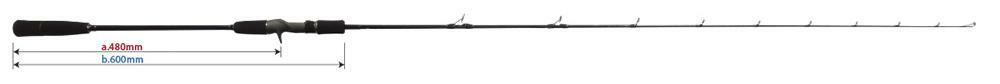 Yamaga Blanks Galahad 62/3 Slow Pitch Jigging Rod Made in Japan **US Seller**