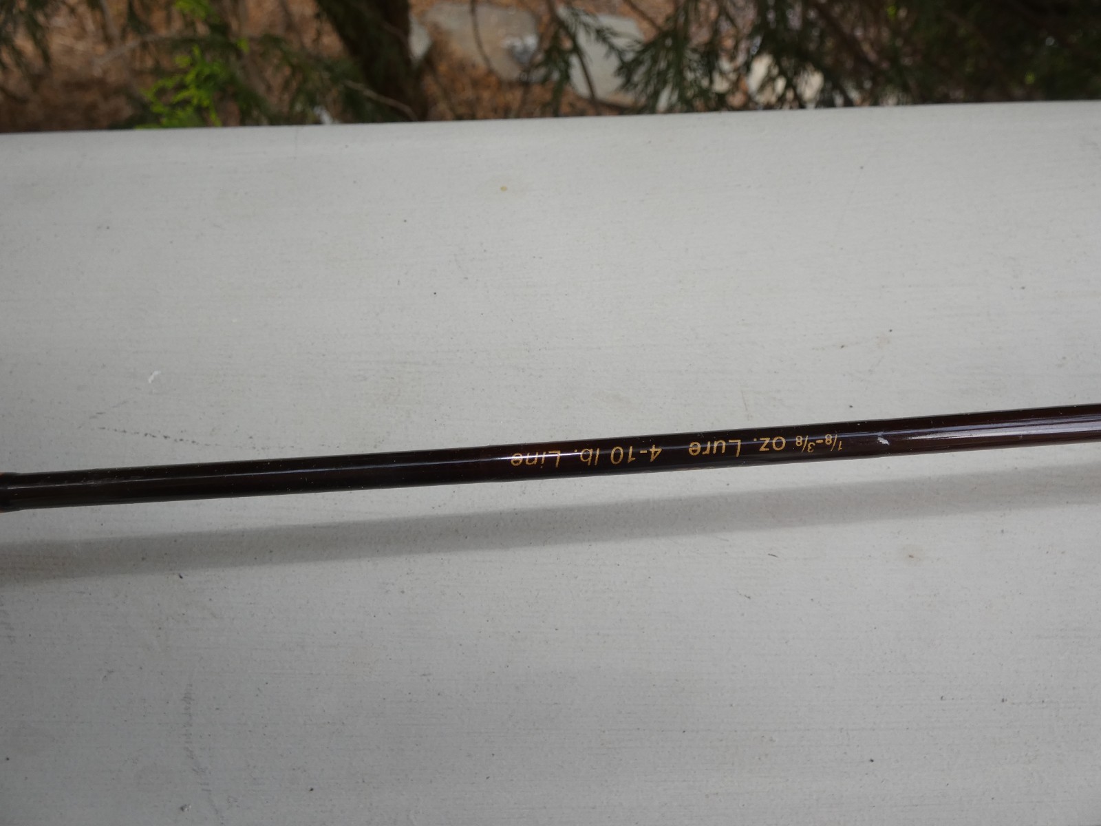 RARE VTG FENWICK HMG IRON HAWK USA MADE H952 1 PC 5.25′ SPINNING FISHING ROD