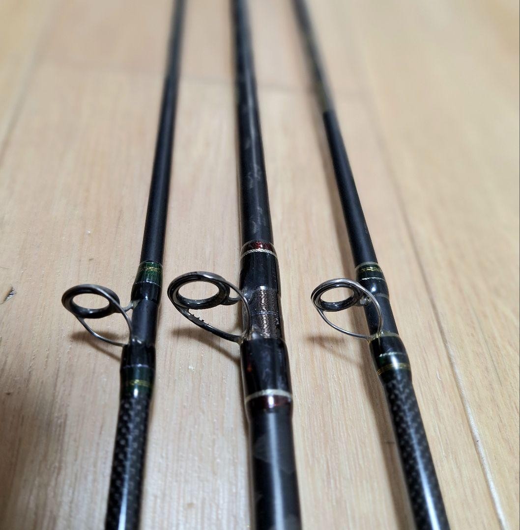Megabass Orochi Destroyer Bass Rods (3-piece set).