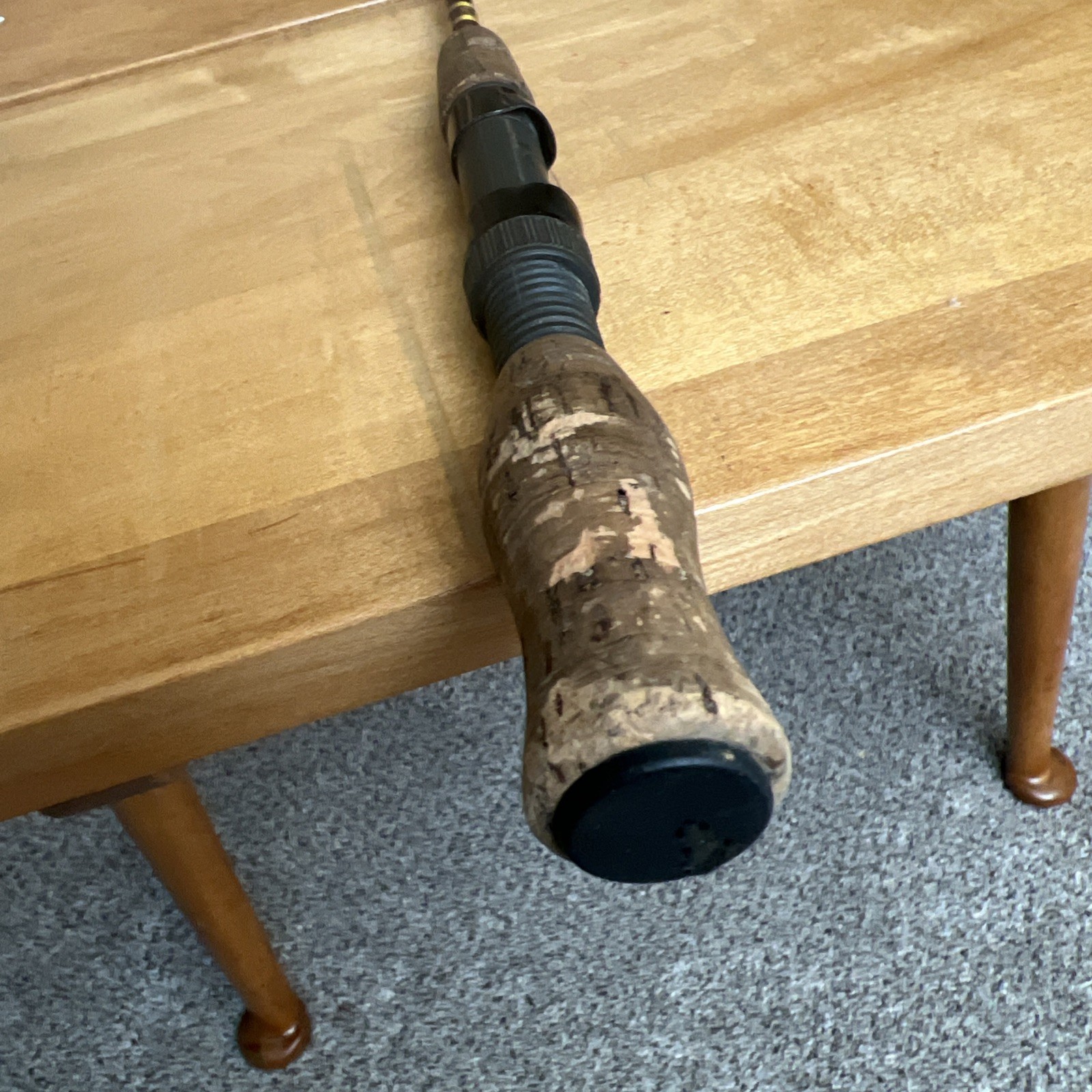 Silstar Glass Classic Ultra Light 4′ Spinning Rod 1 Pc Fiberglass. Nice!
