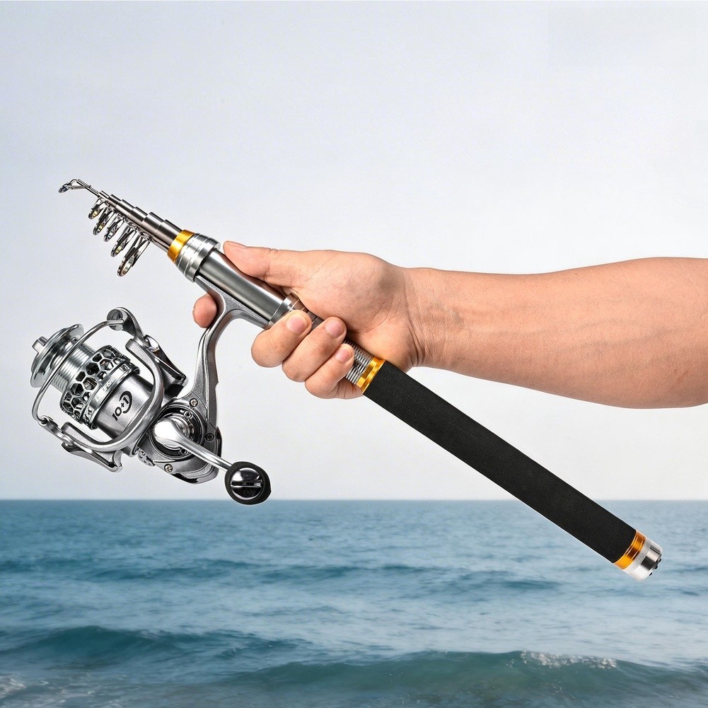Carbon Fiber Telescopic Rod 1.8m 2.1m 2.4m 2.7m for Saltwater Fishing Casting