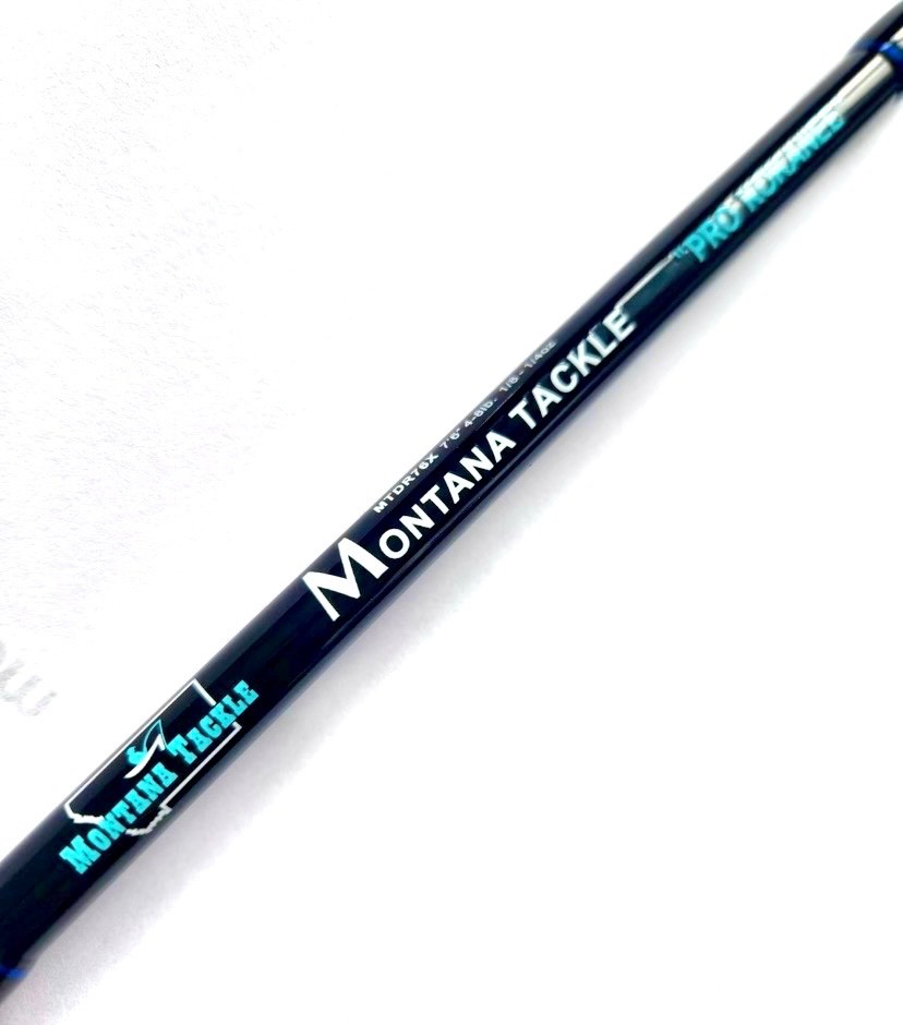 MONTANA TACKLE 7’6″ LIGHT ACTION DOWNRIGGER TROLLING ROD: “PRO KOKANEE III”