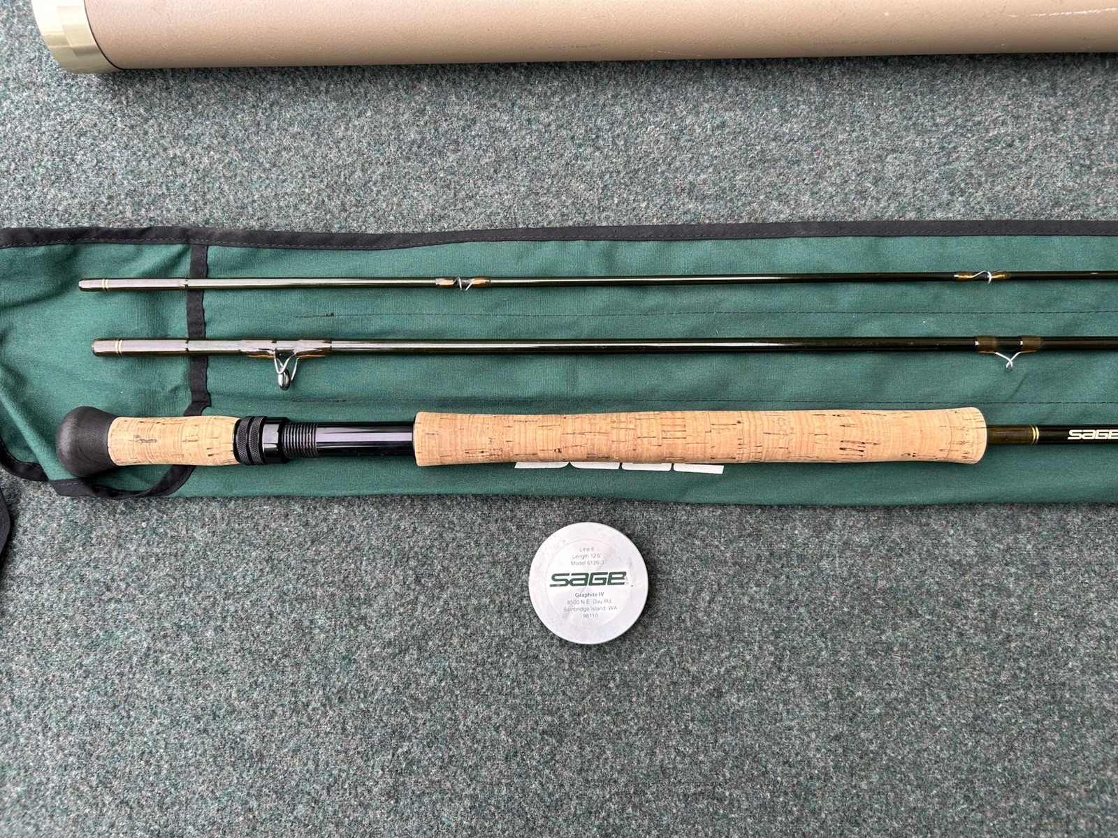 Sage Graphite IV 6126-3 Switch/Spey 6wt 12’6”ft