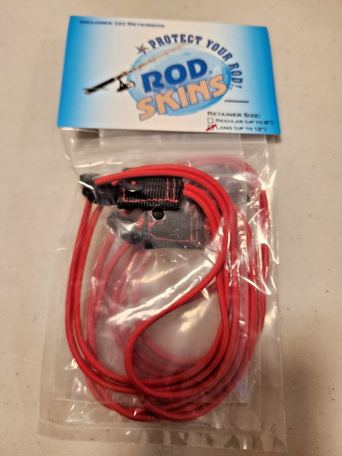 Rod Skins Pack of 3 Retainers fits all expandable woven polymer fiber rod covers