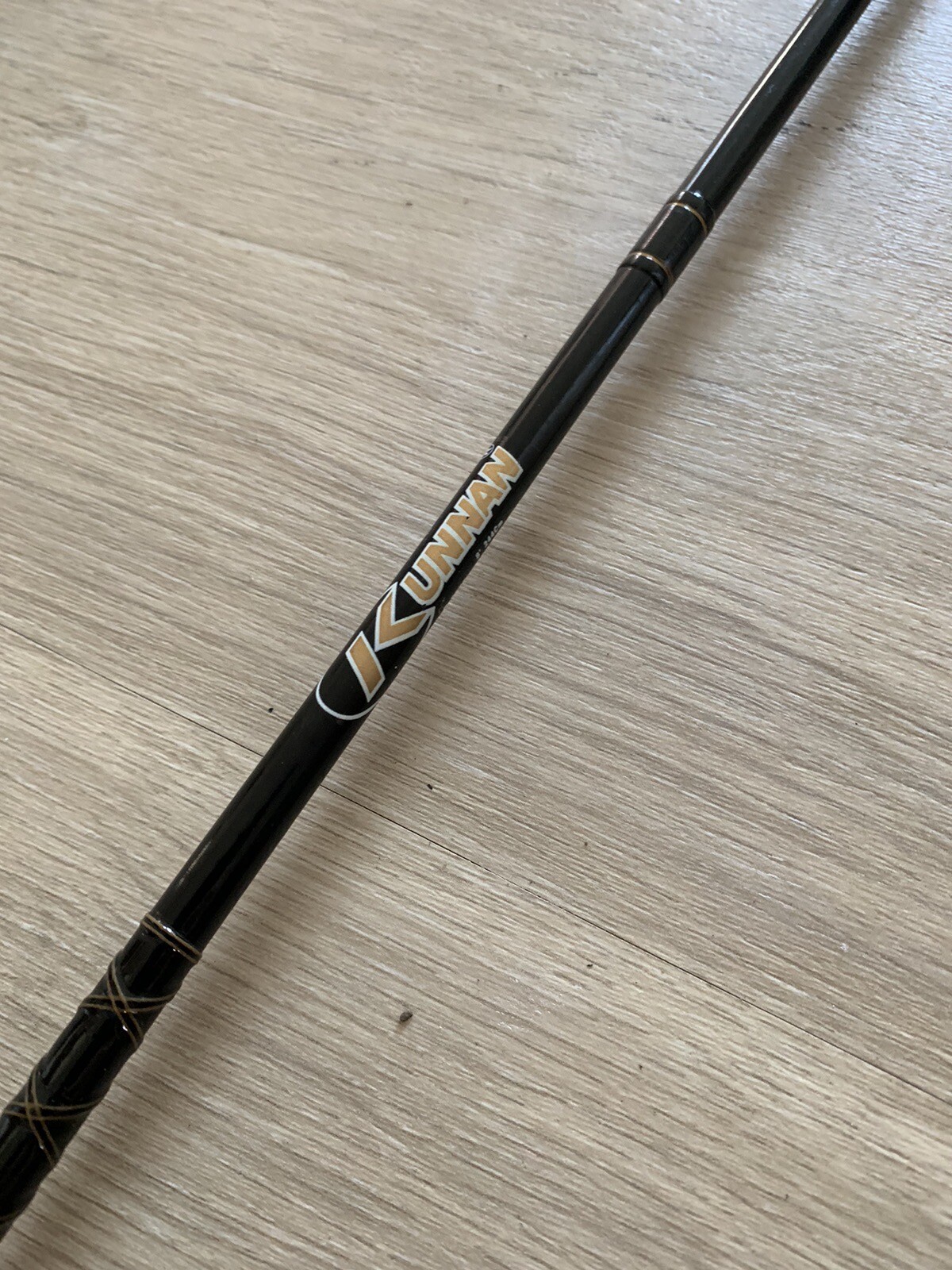 NEW Kunnan Model B-5205 Fishing Rod 8’ 244cm Dry Fly AFTMA #6-7 Boron