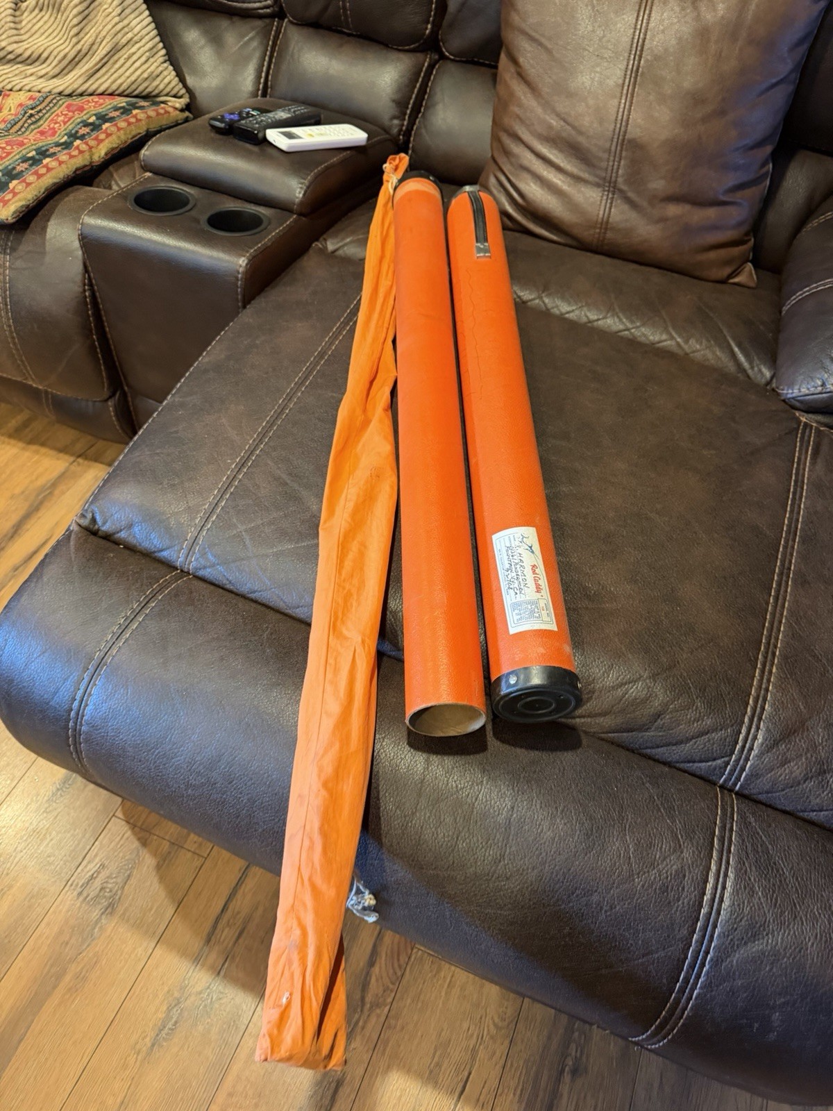 Pastime Glassmaster 8’4″ 2-Piece Fiberglass Spinning Rod w/ Rod Tube