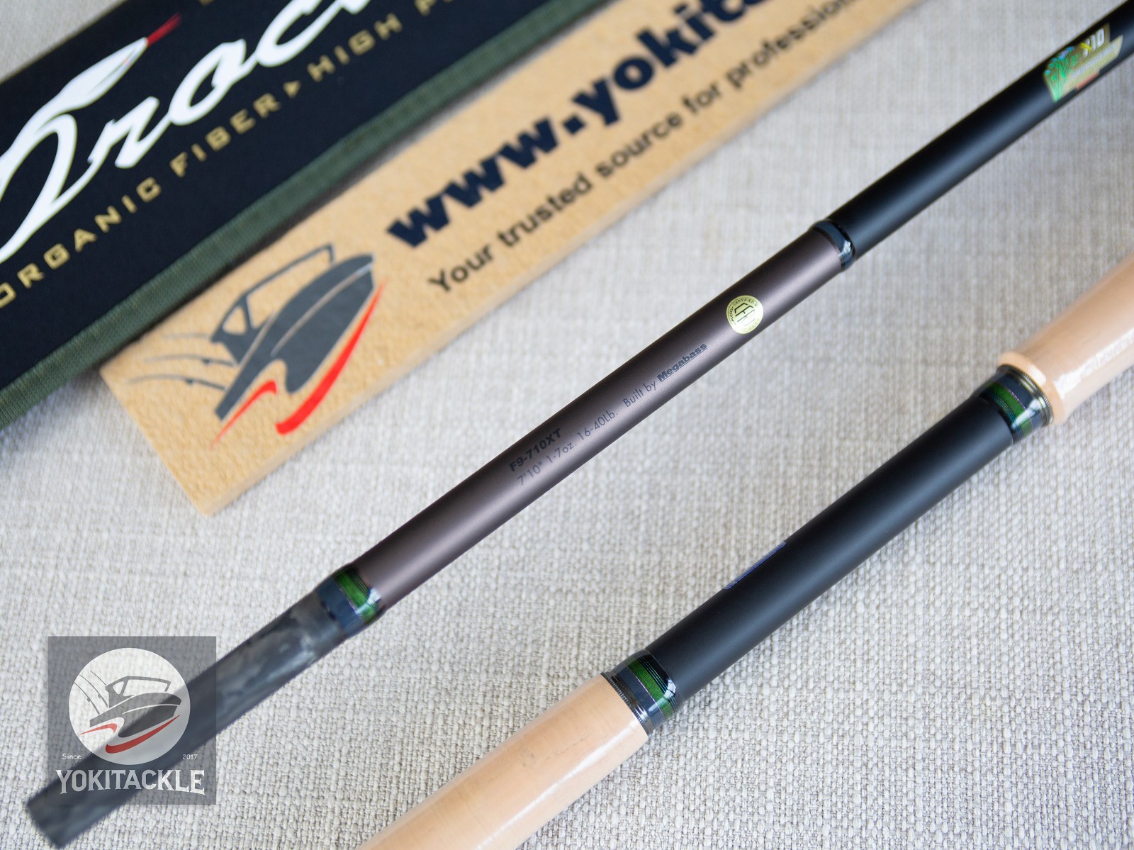 Megabass OROCHI X10 F9-710XT Baitcasting Rod for Bass