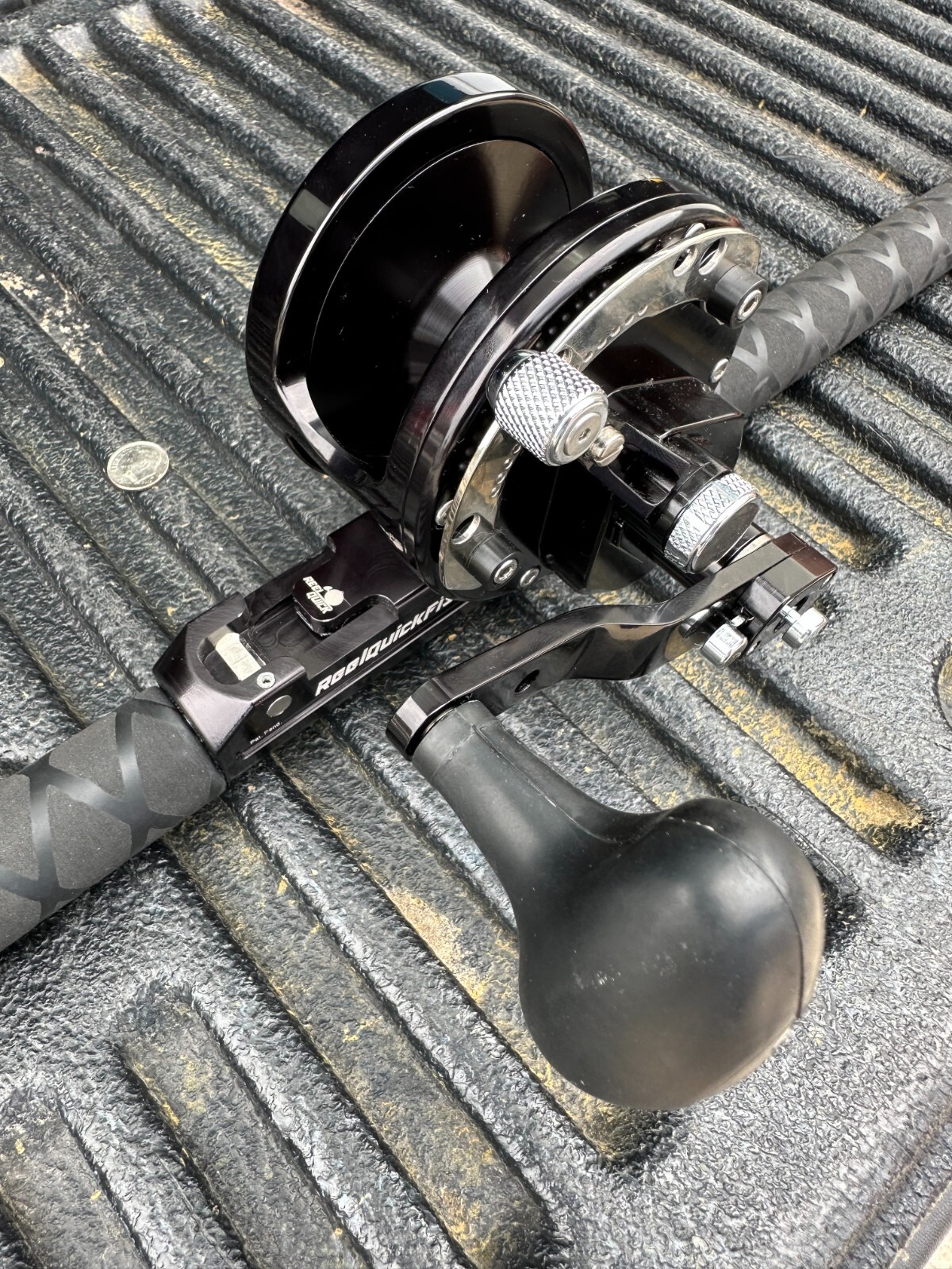 Seeker / ReelQuick Fishing Rod Super Seeker SSR 7040 30-50 lb./ Avet HJX Combo