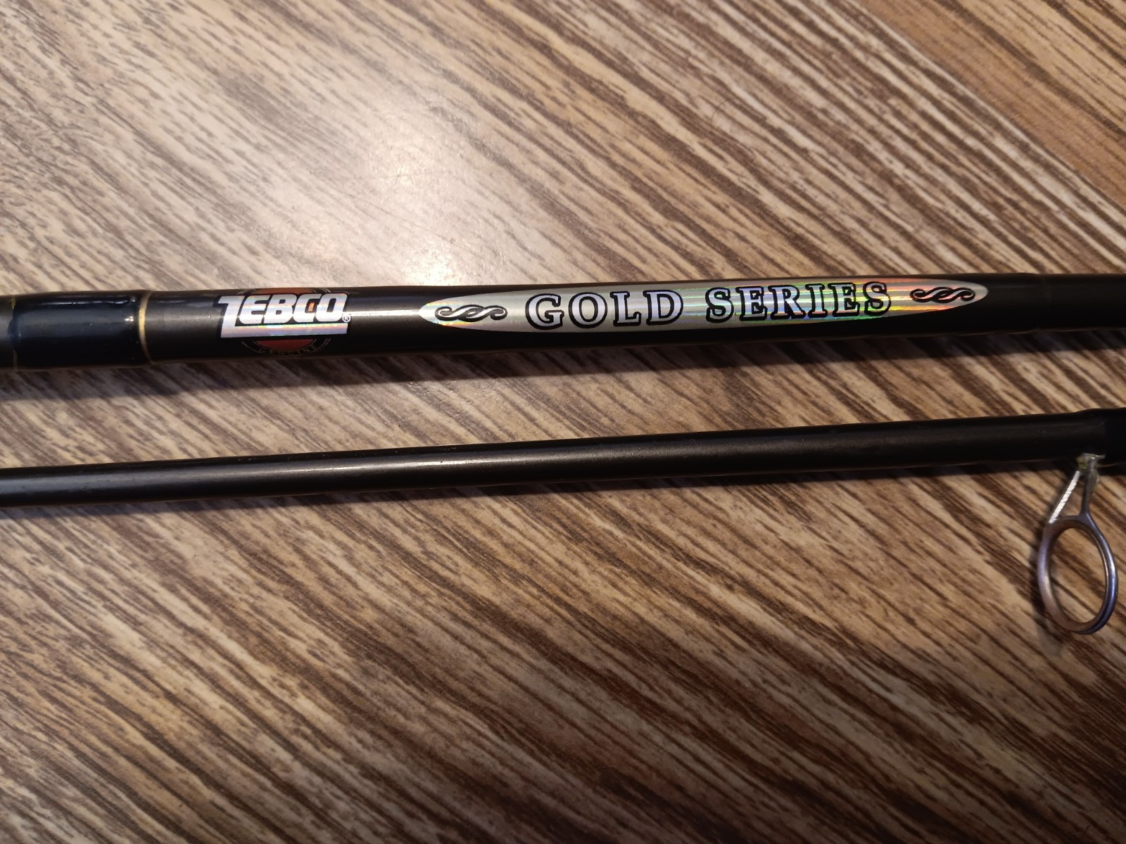 zebco gold series 6′ med action 2 piece rod