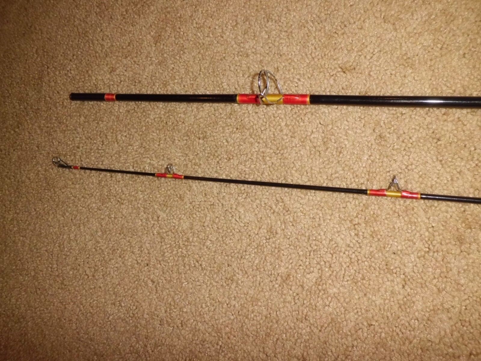 Vintage HARNELL Light Spinning 7′ Rod made in USA- 6-12lb