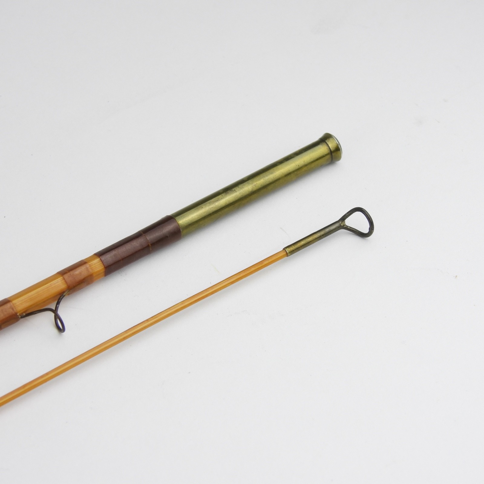 Phil Baldacchino Kettle Creek Tackle Bamboo Fly Rod. 7’ 6”. 4-5wt. W/ Tube.