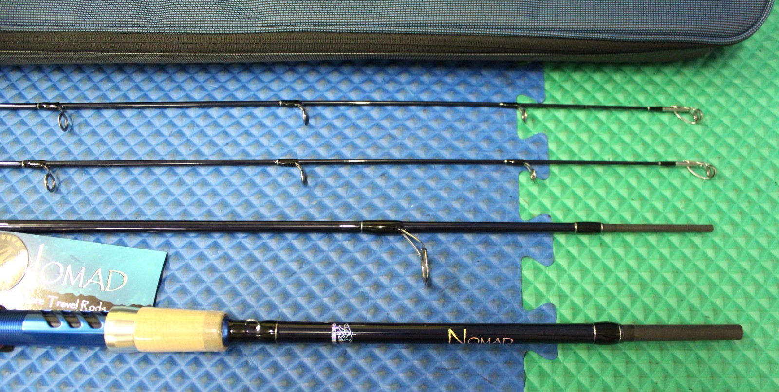 Okuma Nomad Inshore Travel Rod Spinning 3Pc Two Tips 7′ 0″ NTi-S-703ML/M