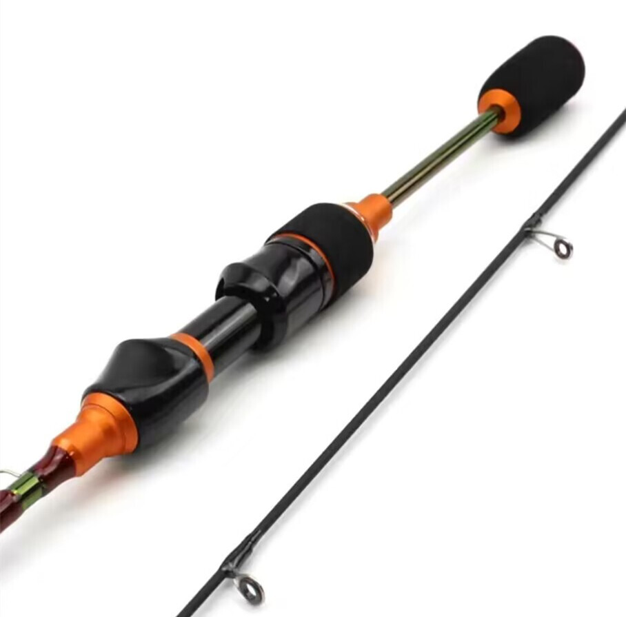 Fishing Spinning Rod 1.68M/1.8M Carbon Fiber 2Tips Lure Pole Casting Fishing Rod