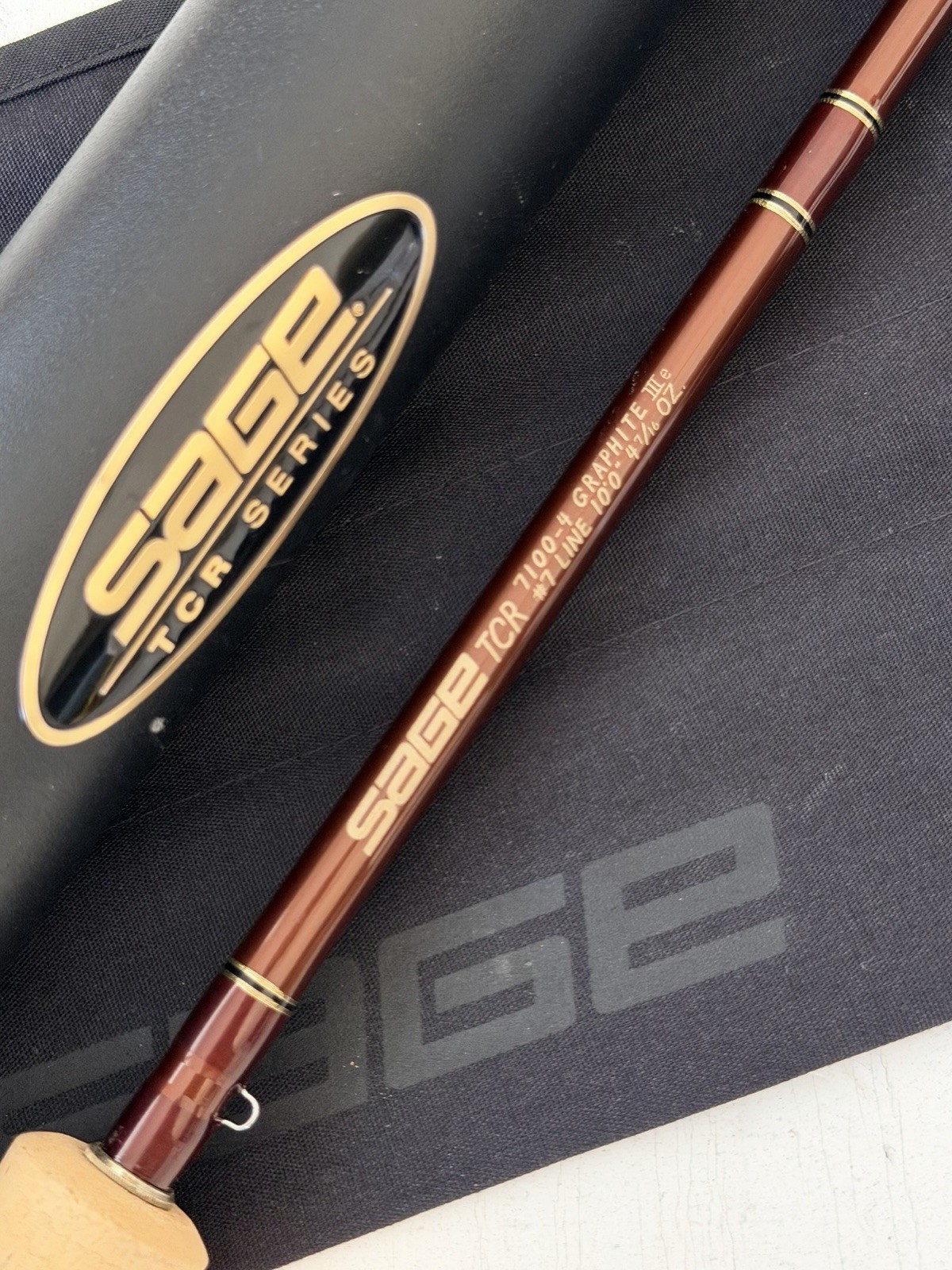 **BEAUTIFUL** 🔥 SAGE TCR 7wt. 10’ft~4pc FlyRod🔥~LEGENDARY~ 🔥