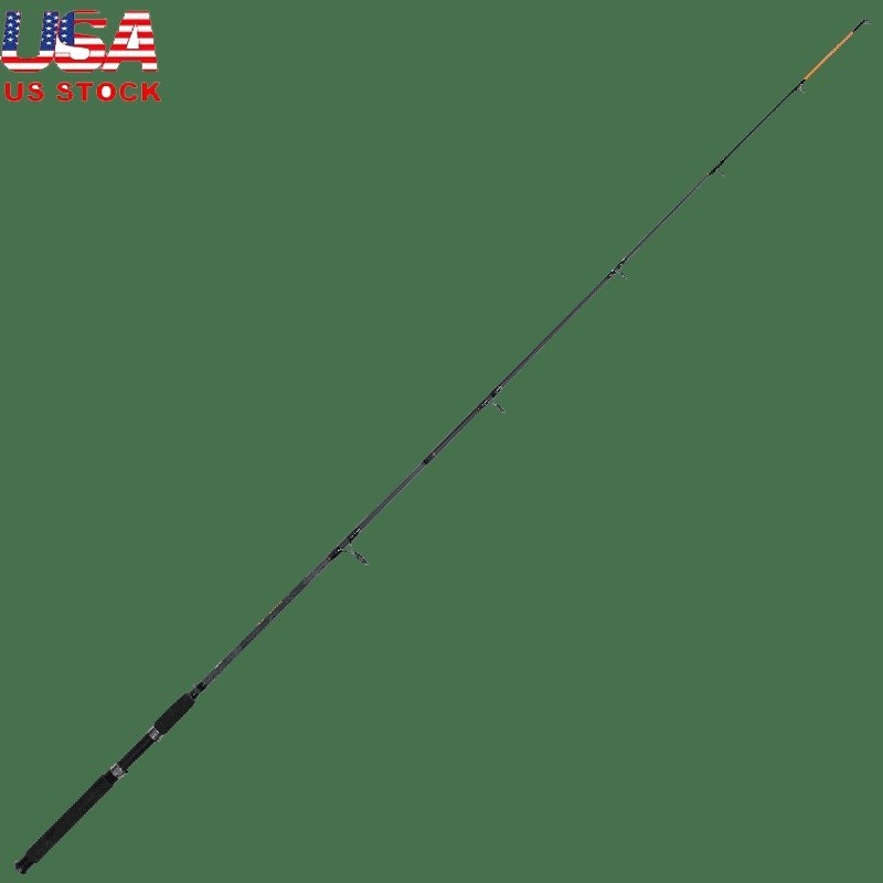 7ft Heavy Action Spinning Fishing Rod Durable Graphite Composite W/ EVA Handle