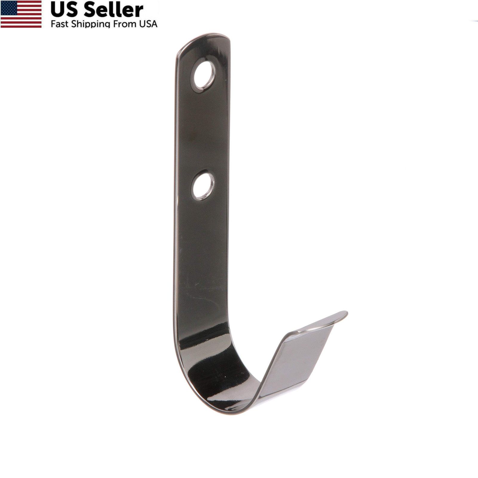 Seachoice Boat Hook Holders, Polished One Size, Stainless Steel