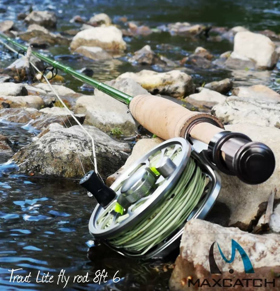Maxcatch Trout Lite Fly Fishing Rod 3/4/5wt IM12 Carbon For the trout angler