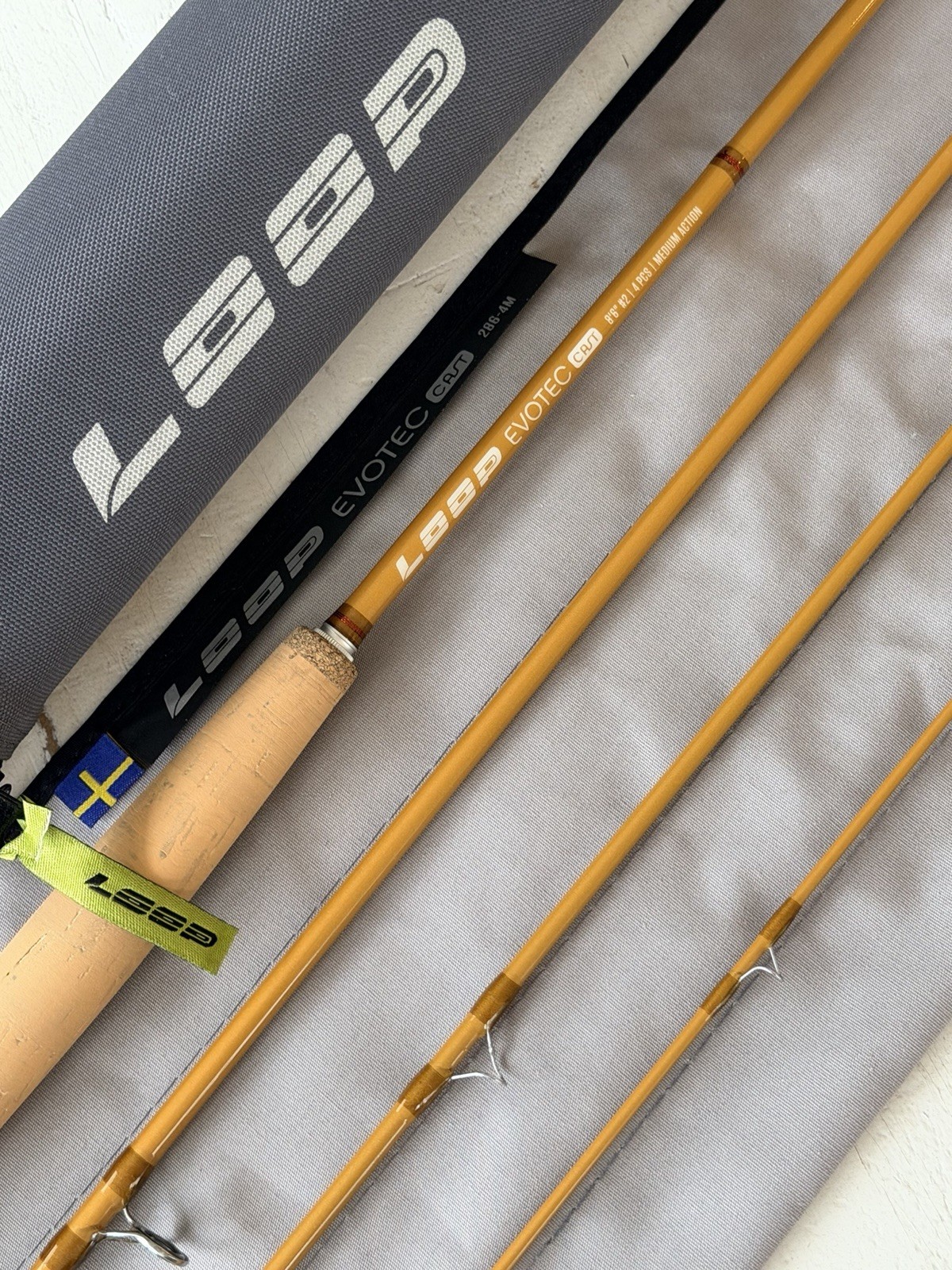 **BEAUTIFUL**🔥 LOOP EVOTEC Cast 2wt. 8’6”in/4pc Flyrod!! 🔥~LEGENDARY~🔥