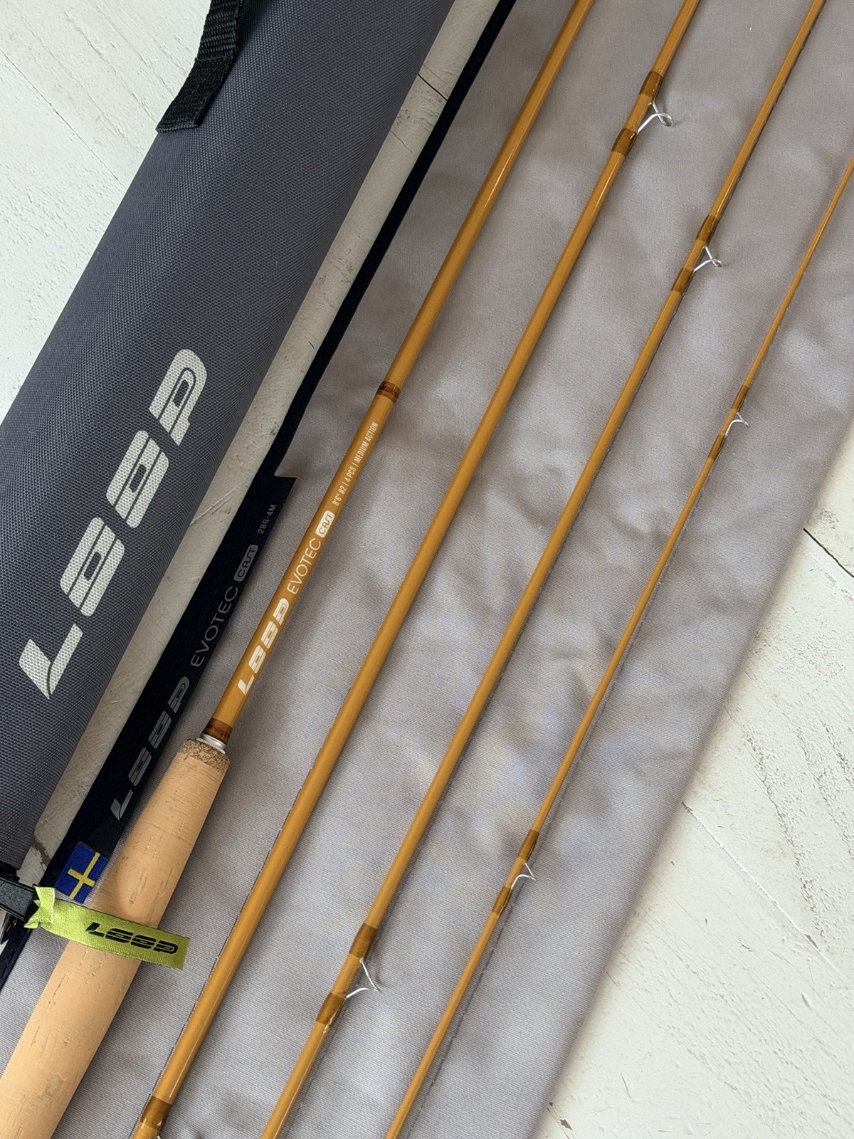 **BEAUTIFUL**🔥 LOOP EVOTEC Cast 2wt. 8’6”in/4pc Flyrod!! 🔥~LEGENDARY~🔥