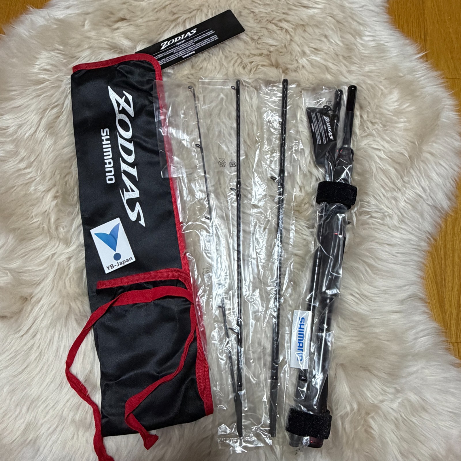 Shimano 21 Zodias Pack Rod C610M-5 Equipped with Carbon Monocoque Grip Compact