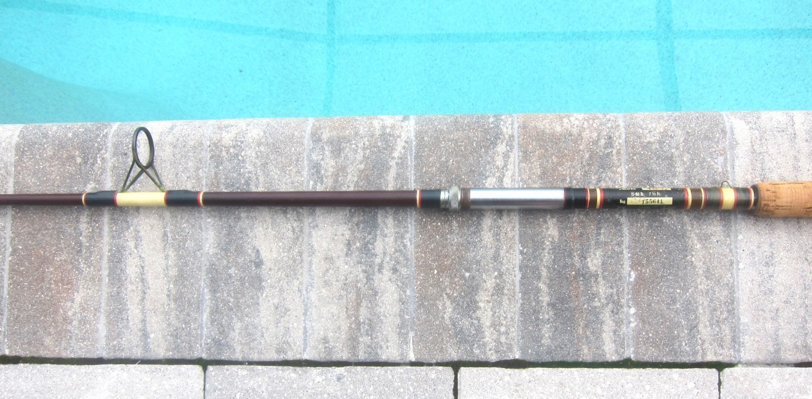 Vintage TruLine DYNAMO DELUXE C4X-2 Spinning Rod: 7 1/2′; 15-80lb – NEW OTHER!!a