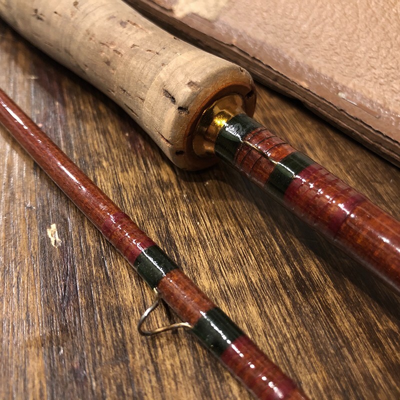 Phillipson Challenger 76R Woven Trevarno Glass Fly Rod Vintage