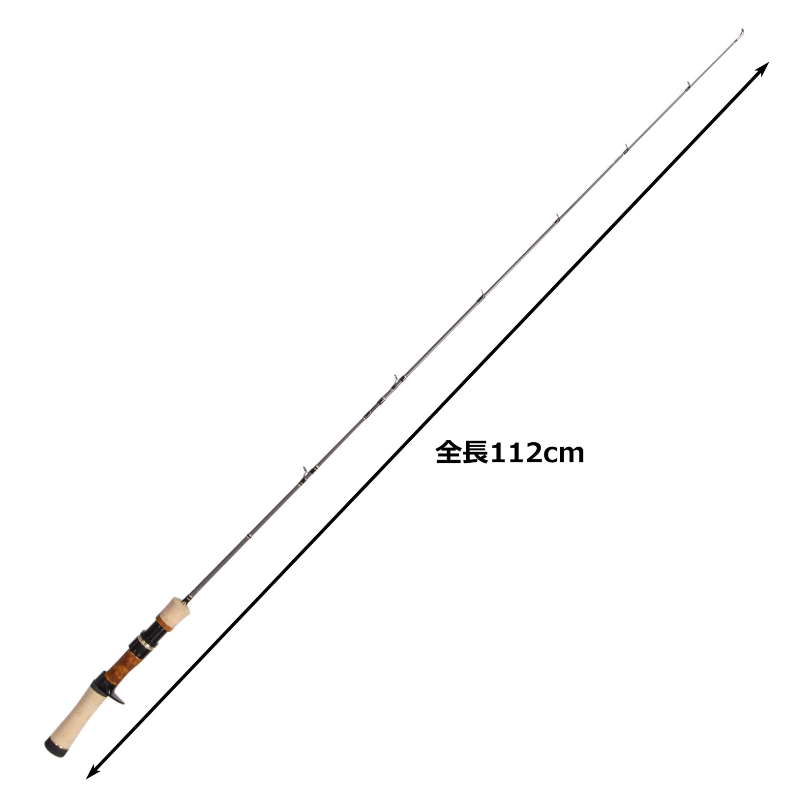 Major Craft Finetail FSG-B382UL Glass Model Baitcasting Rod for Trout DriSilque
