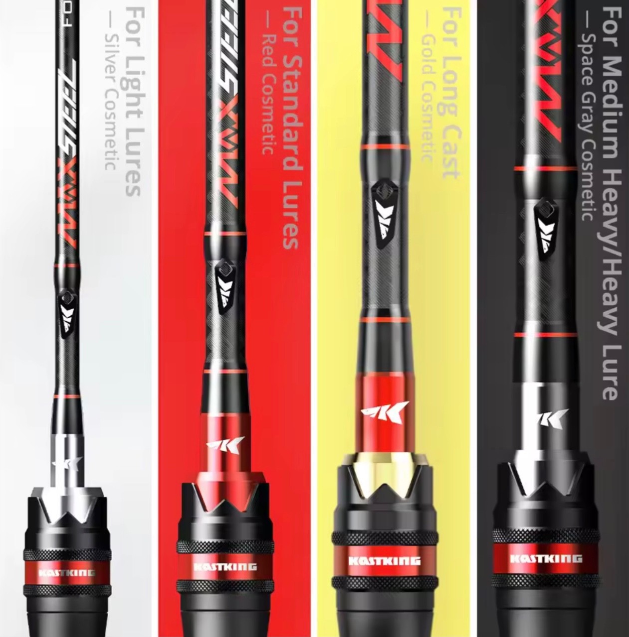 KASTKING MAXSTEEL Fishing Rod Sea Saltwater Freshwater Fishing Rods Cast & Spin