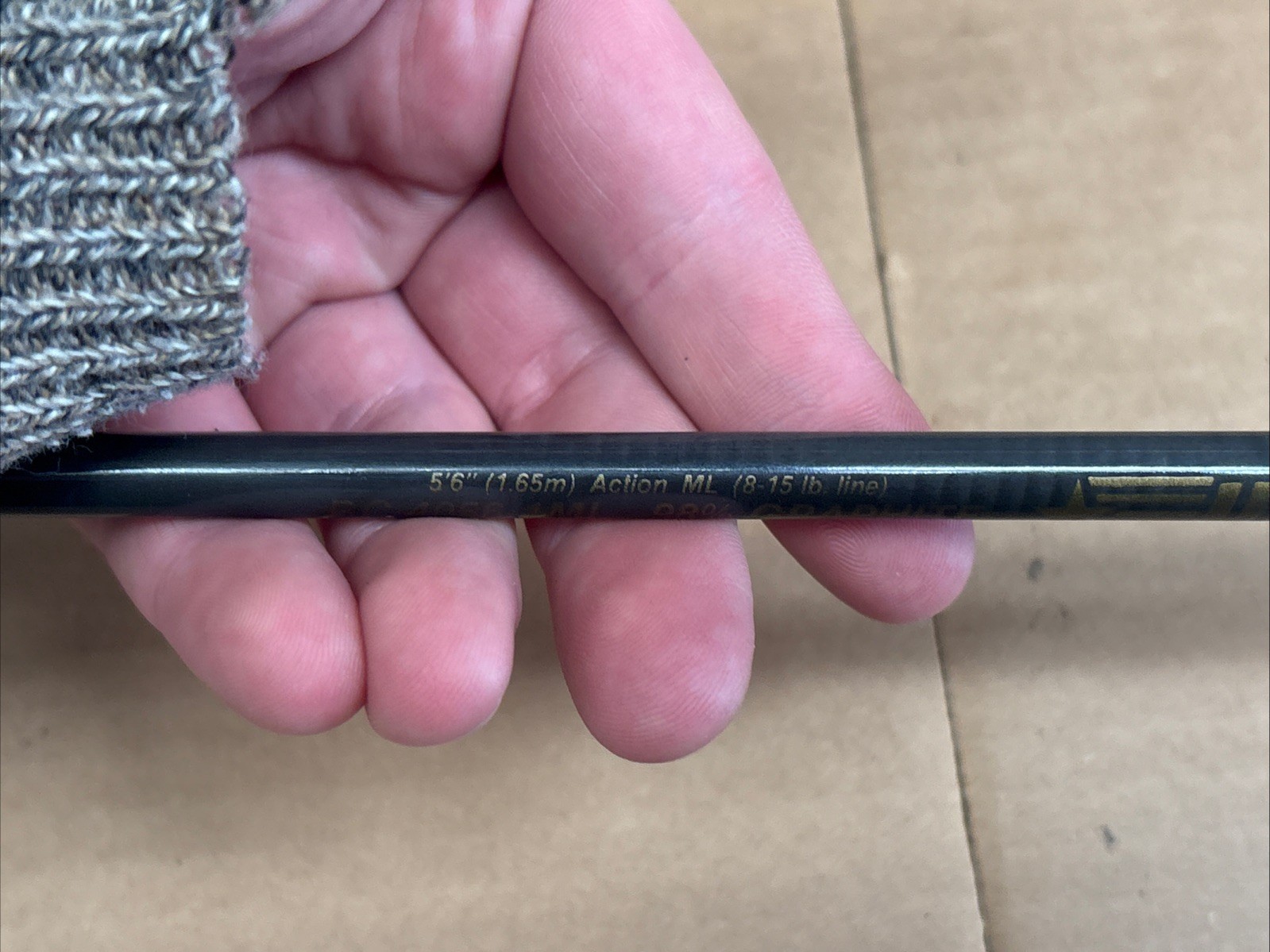 Shakespeare BC 4056-1ML U.S.A Graphite 5’6” Medium Light Action Fishing Rod