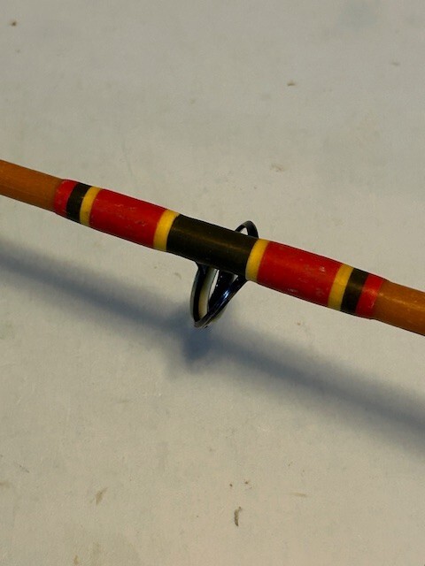 CUSTOM SABRE 7 FOOT 3 INCH 30 TO 80 POUND MARLIN CASTER CONVENTIONAL FISHING ROD