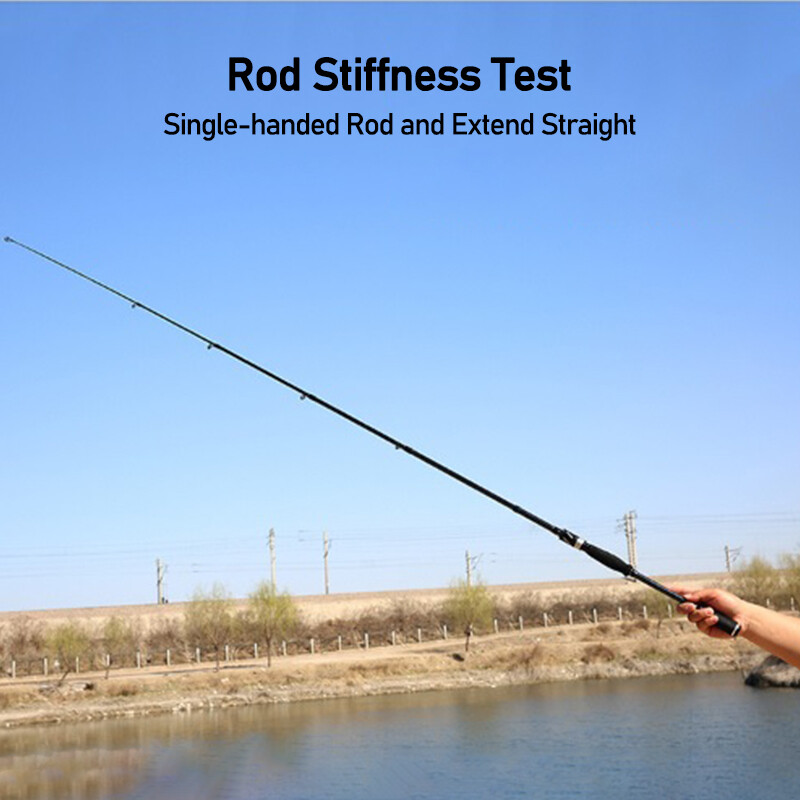 Carbon Fiber Telescopic Spinning Rod & Casting Rod Saltwater Pole 1.8-2.7M
