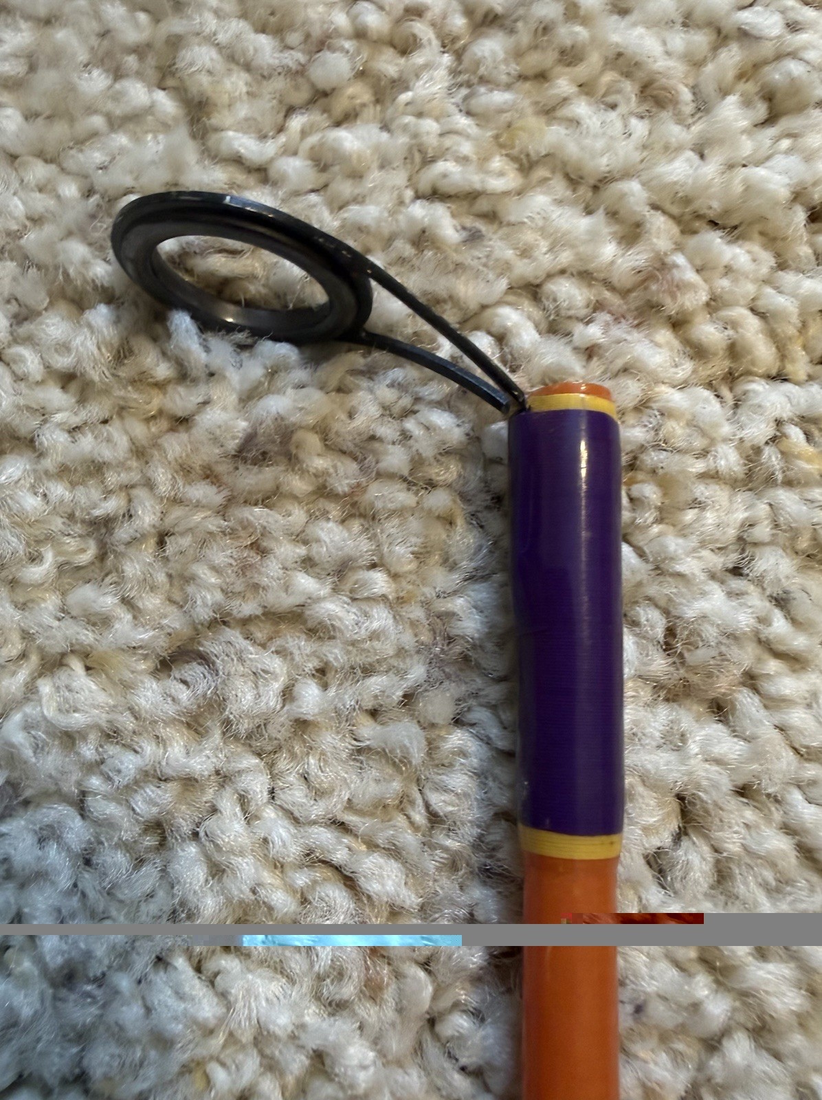 ***RARE*** Orange Glass Kencor “Magnaglas” XL-2 UL Trout (2) Piece Fishing Rod