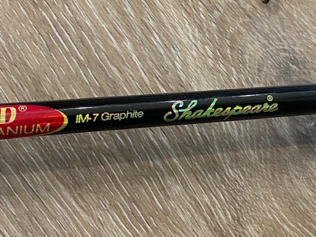 Shakespeare Intrepid Titanium CA3086 2M Med Action 2 Pc 6-12 lb Line Casting Rod