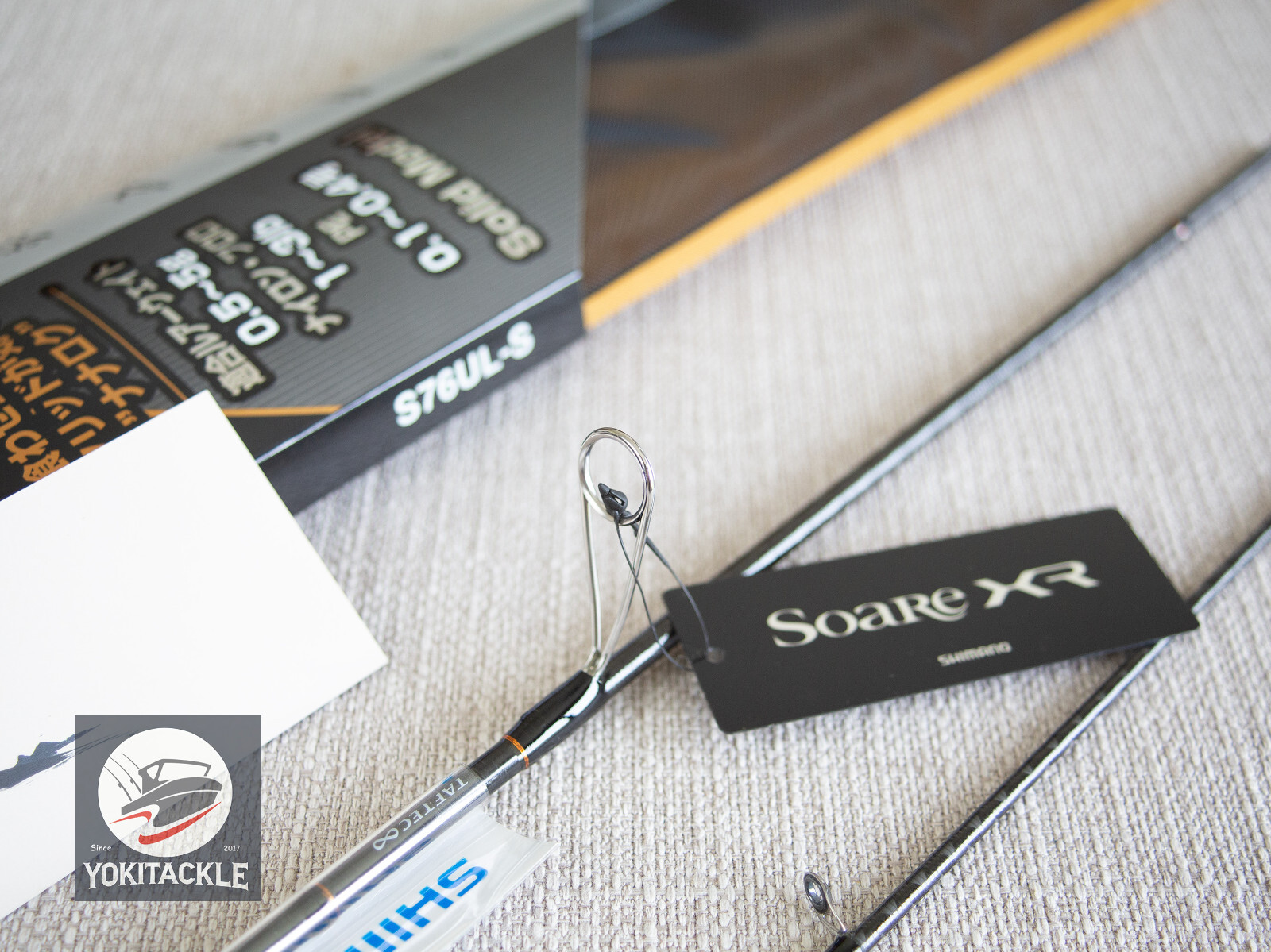 Watch Our Product Video–Shimano 21 SOARE XR S76UL-S Spinning Rod FREE SHIPPING