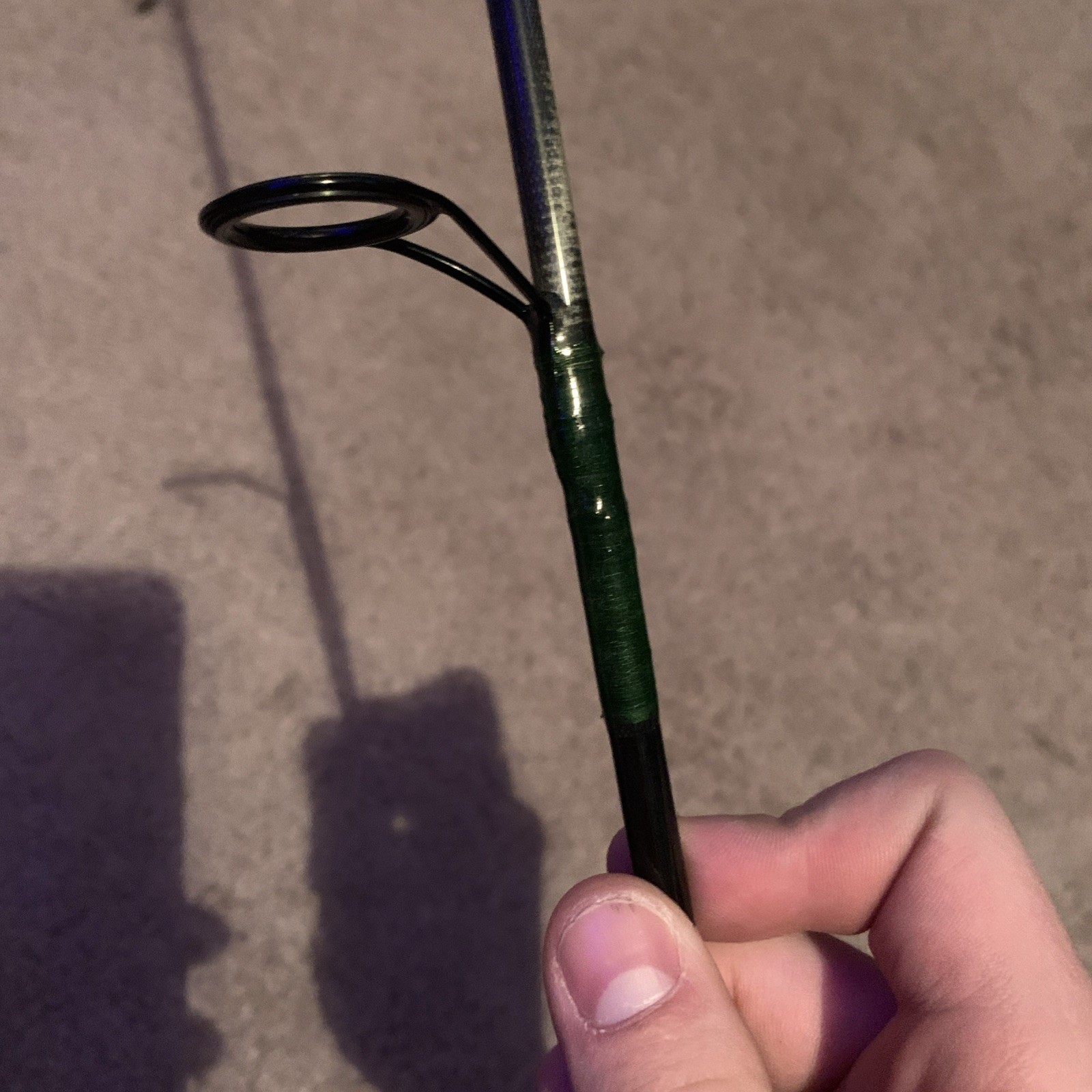 Custom RainShadow RX6 Graphite 8-14lb. 1/4-5/8oz Trolling Rod