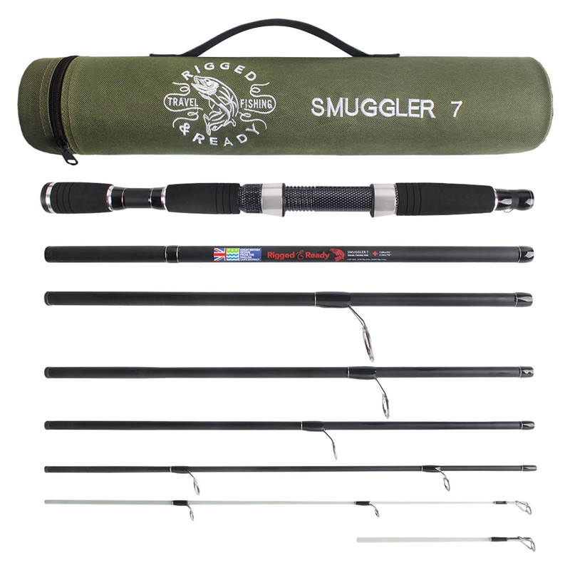 Rigged & Ready Travel Fishing Rigged And Ready Smuggler 7 Travel Fishing Rod