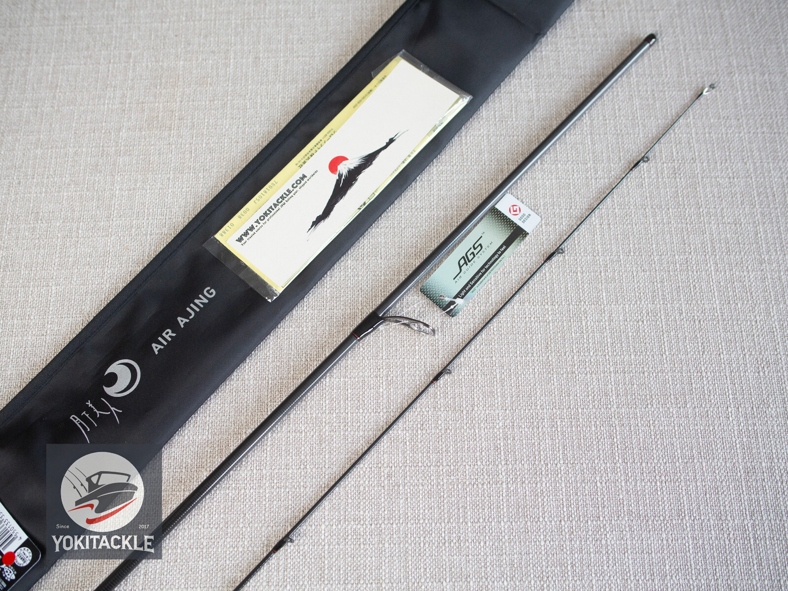 Daiwa GEKKABIJIN AIR AJING 711M-T – W Spinning Rod Shipping From JAPAN