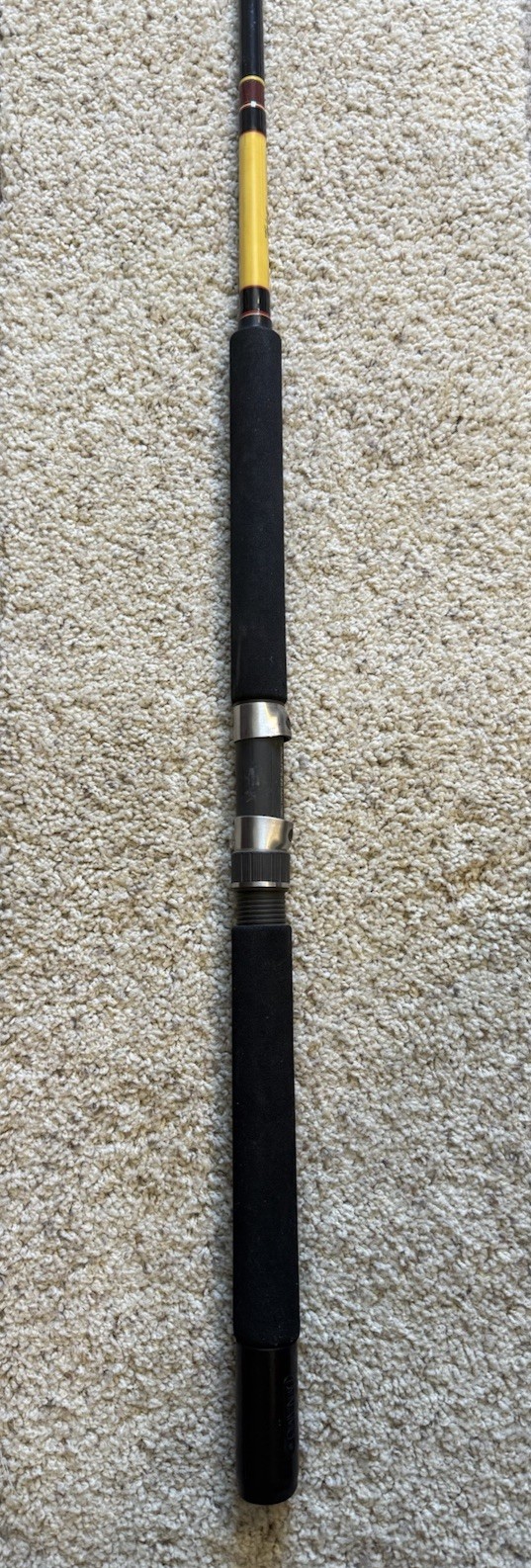 Vintage TruLine TT-65C Conventional Saltwater Fishing Rod….. “Custom”!!!