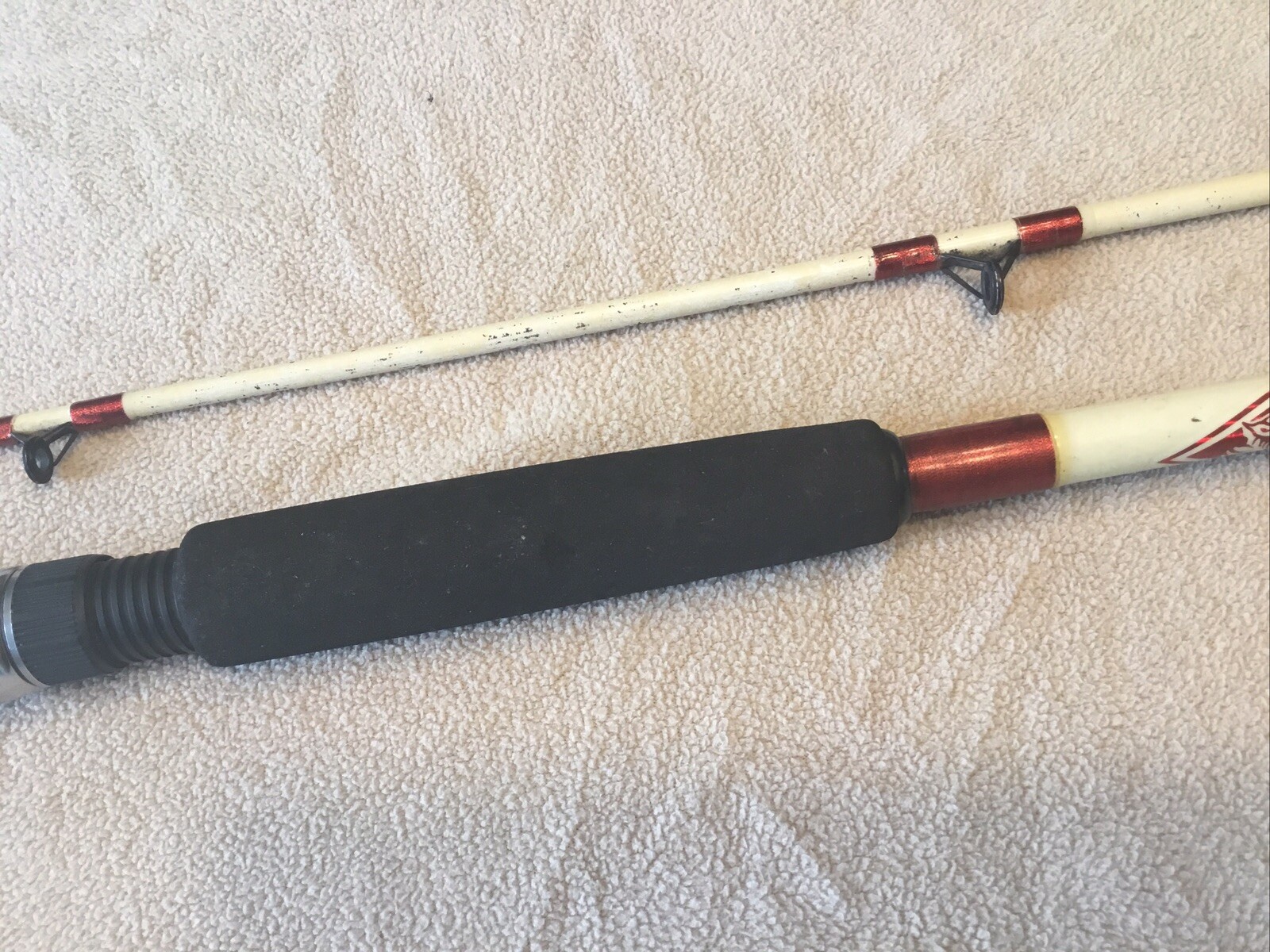Shakespeare Tiger Spincasting TSC 66 2MH 6’6” Meadium Heavy Action Fishing Rod.